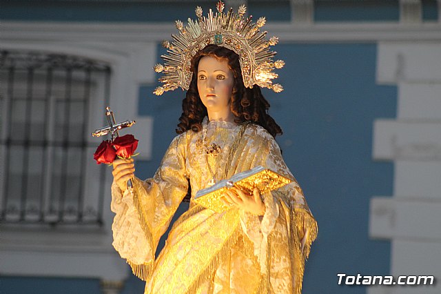 Traslado procesional de Santa Eulalia a la Parroquia de Santiago - Totana 2018 - 249