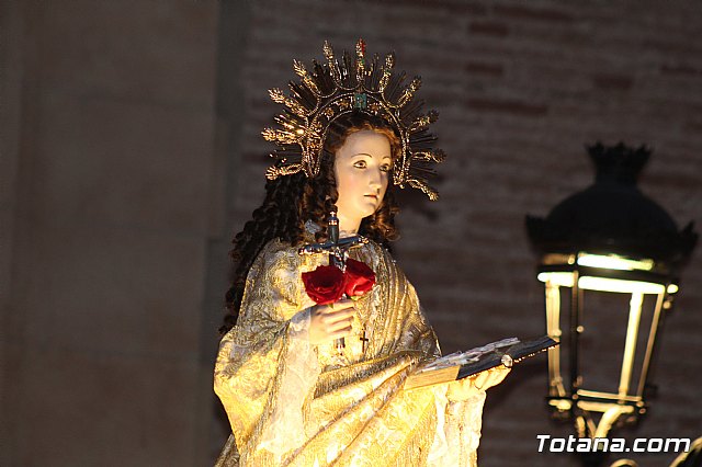 Traslado procesional de Santa Eulalia a la Parroquia de Santiago - Totana 2018 - 292