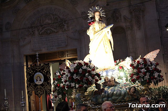 Traslado procesional de Santa Eulalia a la Parroquia de Santiago - Totana 2018 - 297