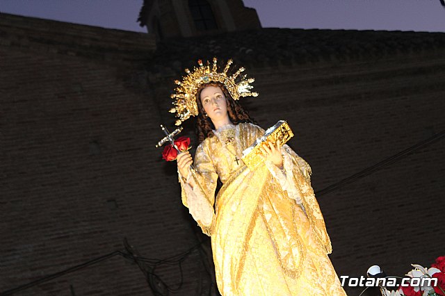 Traslado procesional de Santa Eulalia a la Parroquia de Santiago - Totana 2018 - 300