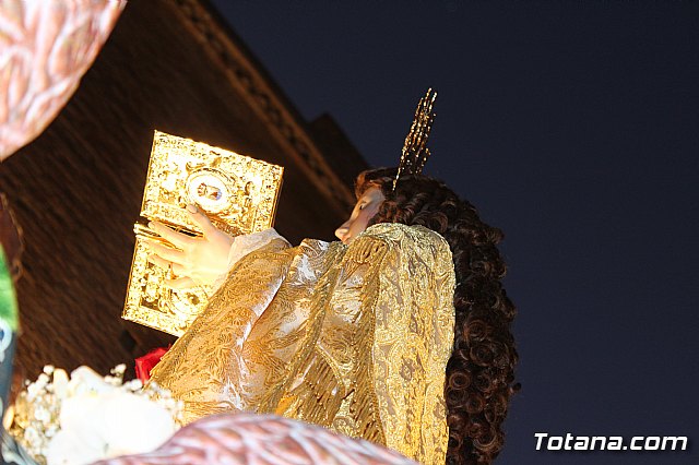 Traslado procesional de Santa Eulalia a la Parroquia de Santiago - Totana 2018 - 306