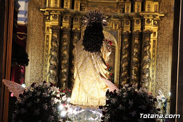 Traslado procesional de Santa Eulalia a la Parroquia de Santiago - Totana 2018 - 308