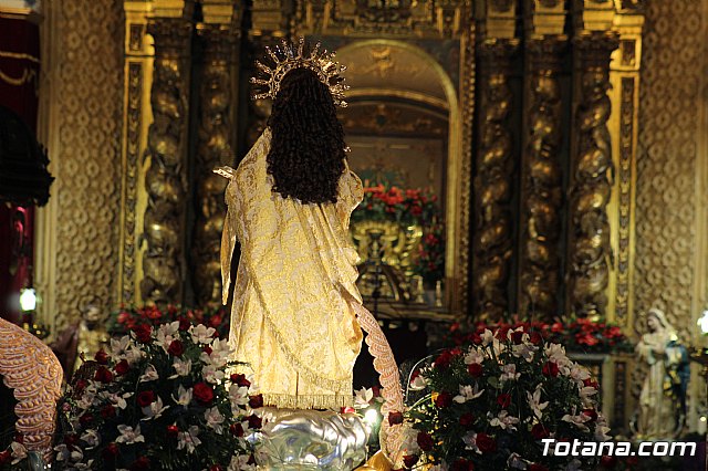 Traslado procesional de Santa Eulalia a la Parroquia de Santiago - Totana 2018 - 311
