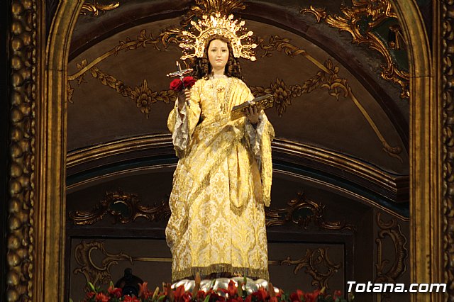 Traslado procesional de Santa Eulalia a la Parroquia de Santiago - Totana 2018 - 332