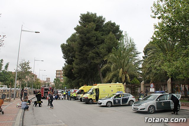 Simulacro de emergencias en la Escuela  Infantil Clara Campoamor 2018 - 8