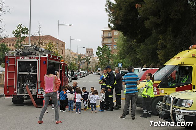 Simulacro de emergencias en la Escuela  Infantil Clara Campoamor 2018 - 17