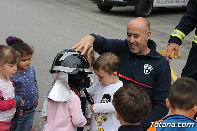 Simulacro de emergencias en la Escuela  Infantil Clara Campoamor 2018 - 19