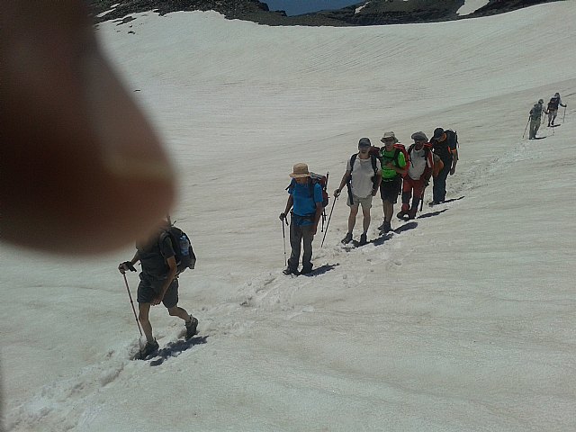 Invernal fin de semana del Club Senderista de Totana en Sierra Nevada - 43