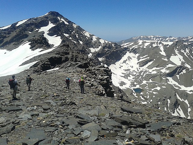 Invernal fin de semana del Club Senderista de Totana en Sierra Nevada - 47