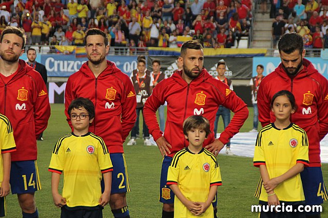 Partido amistoso Espaa Vs Colombia (2-2) - 91