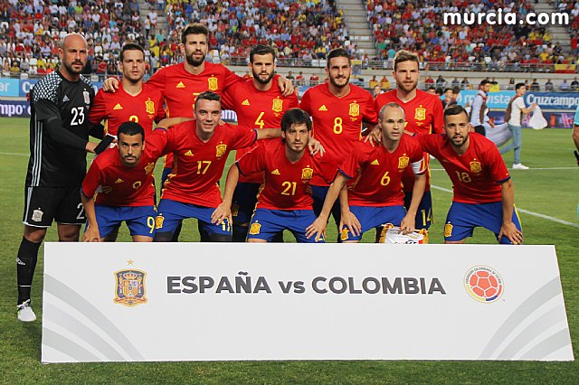 Partido amistoso Espaa Vs Colombia (2-2) - 103