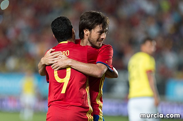 Partido amistoso Espaa Vs Colombia (2-2) - 180