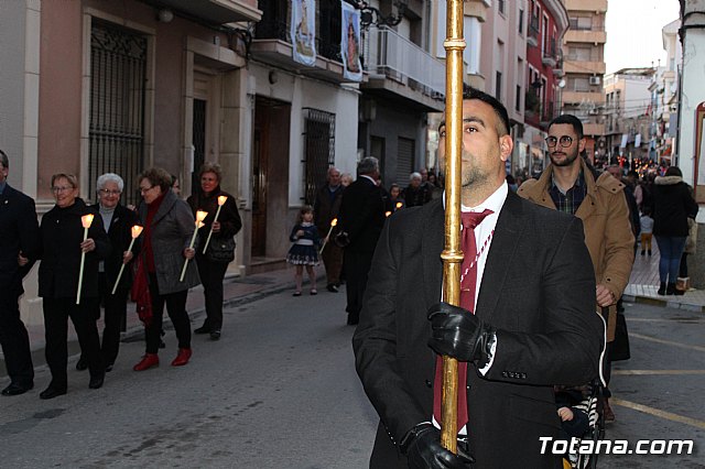 Traslado Santa Eulalia de San Roque a la Iglesia de Santiago - Totana 2019 - 2