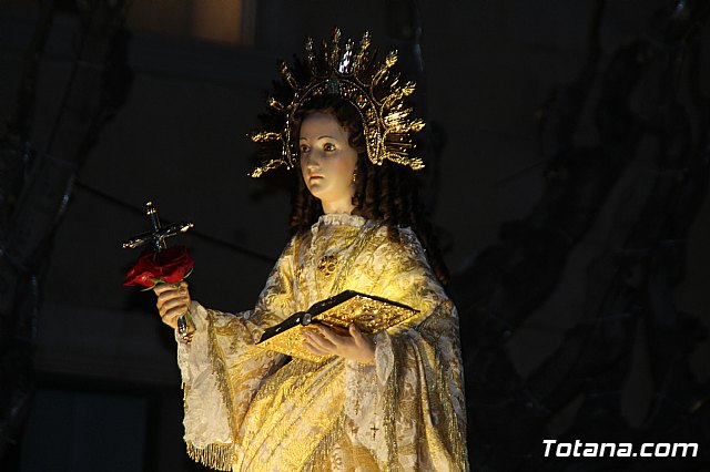 Traslado Santa Eulalia de San Roque a la Iglesia de Santiago - Totana 2019 - 162