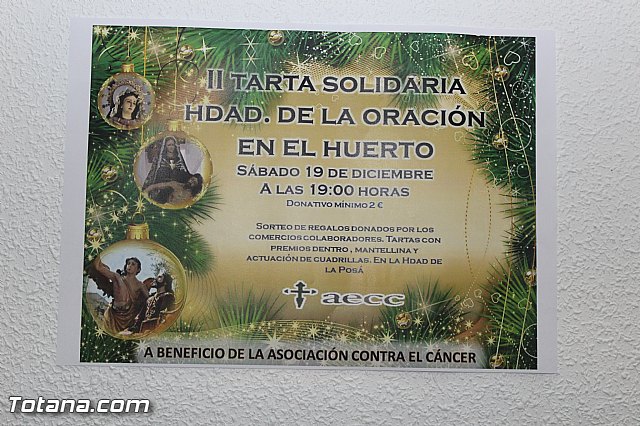 II tarta solidaria. Hdad. de la Oracin en el Huerto - 1