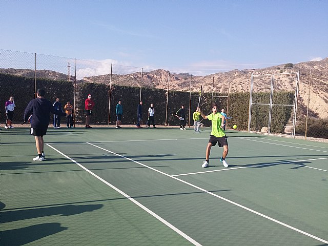 Fiesta y torneo de Navidad de la Escuela de Tenis del C.T.Totana 2015 - 5