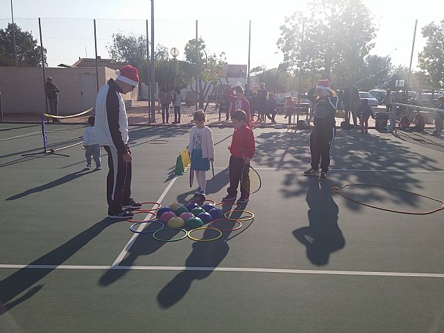 Fiesta y torneo de Navidad de la Escuela de Tenis del C.T.Totana 2015 - 16