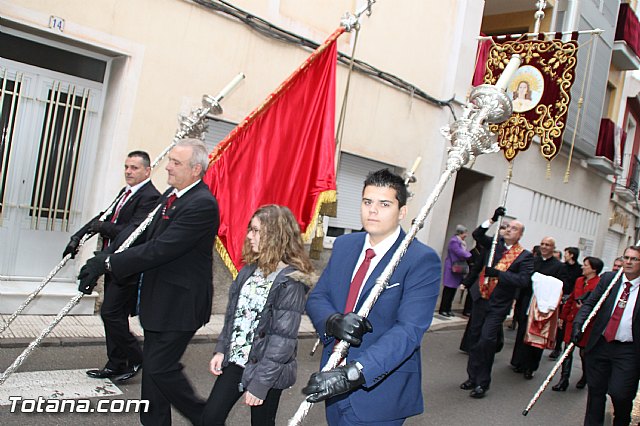 Traslado Santa Eulalia desde la ermita de San Roque a la parroquia de Santiago - 2016 - 7