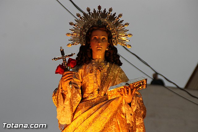 Traslado Santa Eulalia desde la ermita de San Roque a la parroquia de Santiago - 2016 - 190