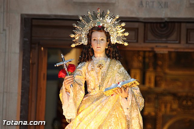 Traslado Santa Eulalia desde la ermita de San Roque a la parroquia de Santiago - 2016 - 216