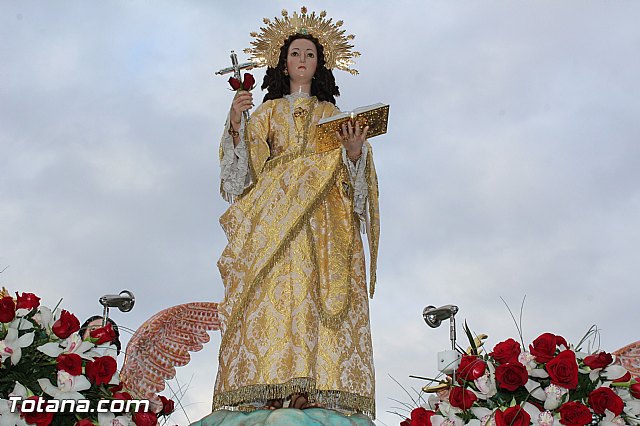 Traslado de Santa Eulalia desde la ermita de San Roque a la parroquia de Santiago 2015 - 4