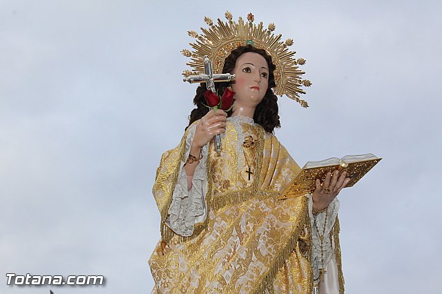 Traslado de Santa Eulalia desde la ermita de San Roque a la parroquia de Santiago 2015 - 6