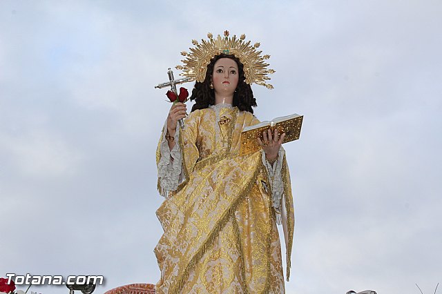Traslado de Santa Eulalia desde la ermita de San Roque a la parroquia de Santiago 2015 - 9