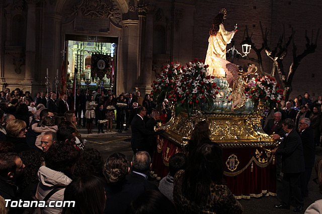 Traslado de Santa Eulalia desde la ermita de San Roque a la parroquia de Santiago 2015 - 437