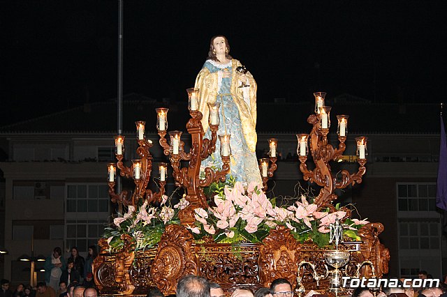Traslado de pasos. Noche del Lunes Santo 2017 - 240