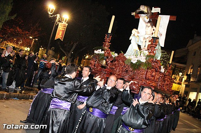Traslado de los tronos a sus sedes. Viernes Santo 2015 - 63