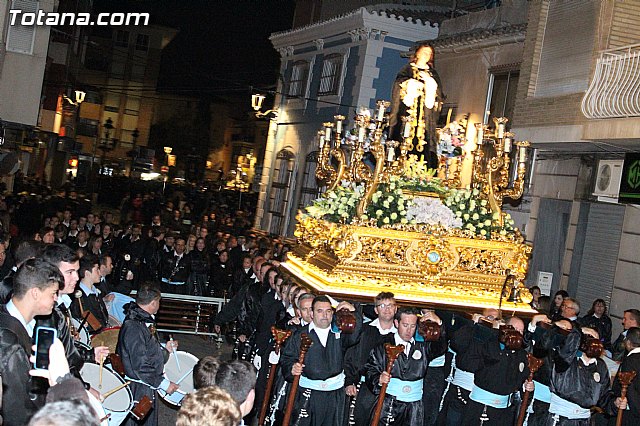 Traslado de los tronos a sus sedes. Viernes Santo 2015 - 90