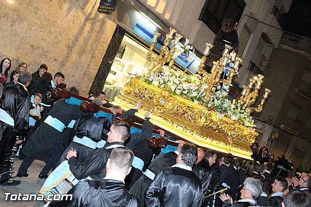 Traslado de los tronos a sus sedes. Viernes Santo 2015 - 93