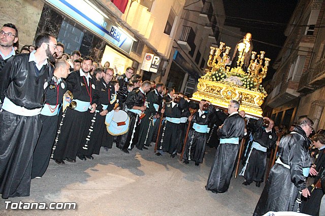 Traslado de los tronos a sus sedes. Viernes Santo 2015 - 112