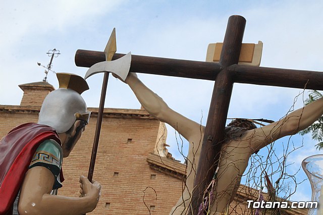 Traslados de los tronos a sus sedes tras la suspensin de la procesin del Santo Entierro 2019 - 7