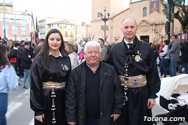 Traslados de los tronos a sus sedes tras la suspensin de la procesin del Santo Entierro 2019 - 15