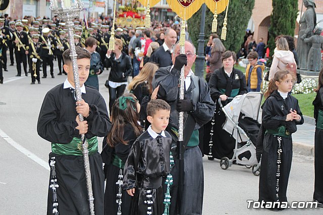 Traslados de los tronos a sus sedes tras la suspensin de la procesin del Santo Entierro 2019 - 24