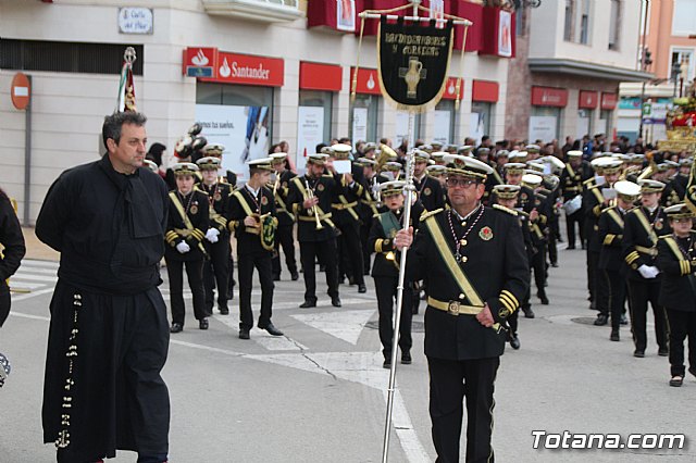 Traslados de los tronos a sus sedes tras la suspensin de la procesin del Santo Entierro 2019 - 28