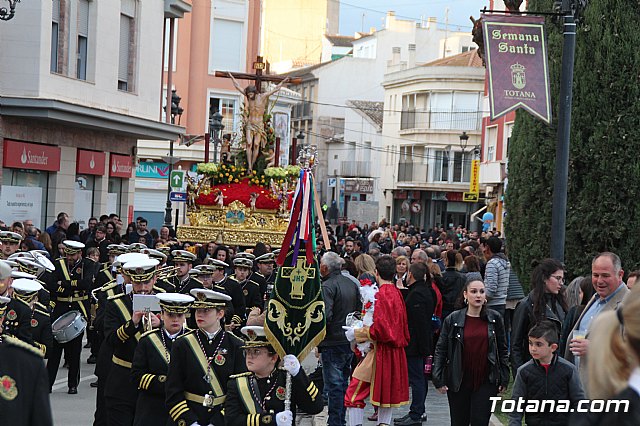 Traslados de los tronos a sus sedes tras la suspensin de la procesin del Santo Entierro 2019 - 29