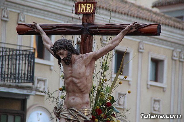 Traslados de los tronos a sus sedes tras la suspensin de la procesin del Santo Entierro 2019 - 39