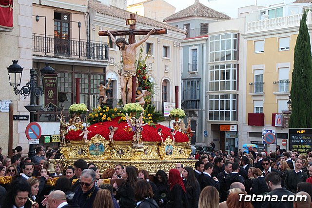 Traslados de los tronos a sus sedes tras la suspensin de la procesin del Santo Entierro 2019 - 42