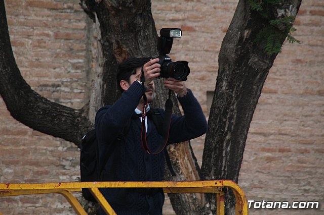 Traslados de los tronos a sus sedes tras la suspensin de la procesin del Santo Entierro 2019 - 47