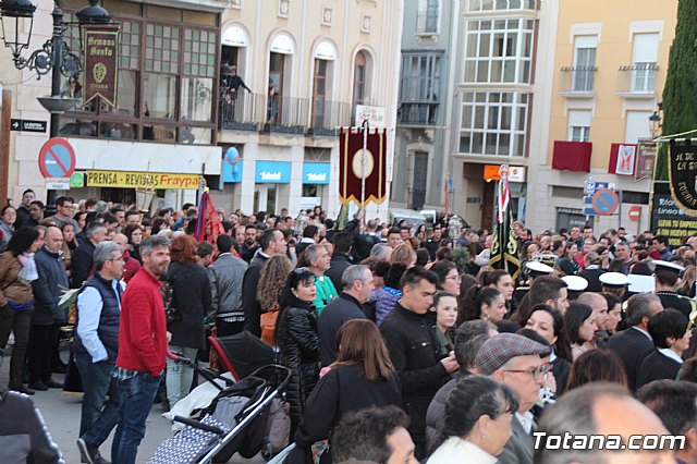 Traslados de los tronos a sus sedes tras la suspensin de la procesin del Santo Entierro 2019 - 50