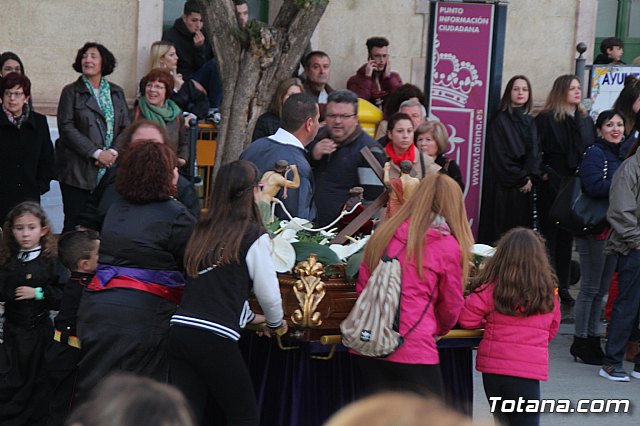 Traslados de los tronos a sus sedes tras la suspensin de la procesin del Santo Entierro 2019 - 51