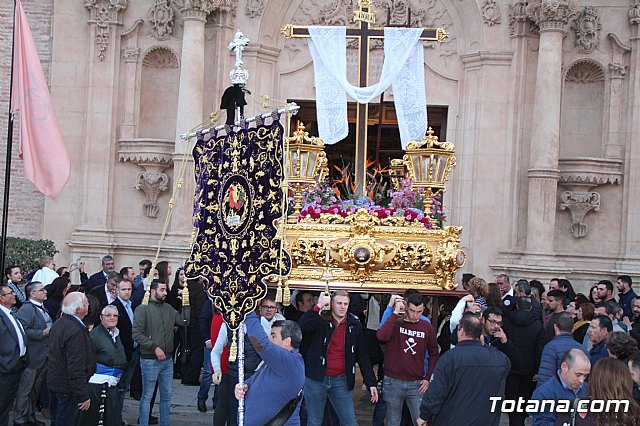 Traslados de los tronos a sus sedes tras la suspensin de la procesin del Santo Entierro 2019 - 54