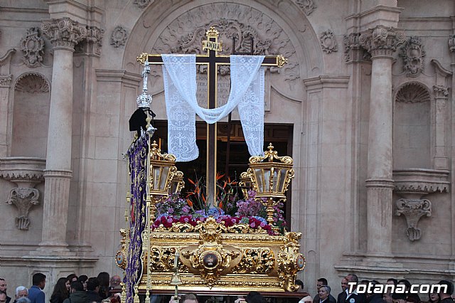 Traslados de los tronos a sus sedes tras la suspensin de la procesin del Santo Entierro 2019 - 57