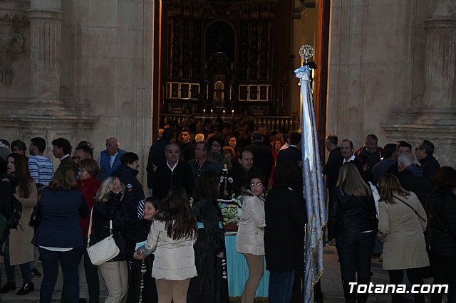 Traslados de los tronos a sus sedes tras la suspensin de la procesin del Santo Entierro 2019 - 65