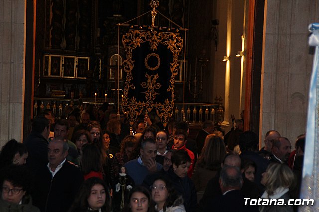 Traslados de los tronos a sus sedes tras la suspensin de la procesin del Santo Entierro 2019 - 67