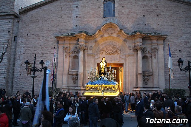 Traslados de los tronos a sus sedes tras la suspensin de la procesin del Santo Entierro 2019 - 69