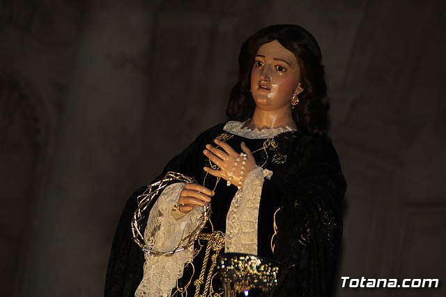 Traslados de los tronos a sus sedes tras la suspensin de la procesin del Santo Entierro 2019 - 74