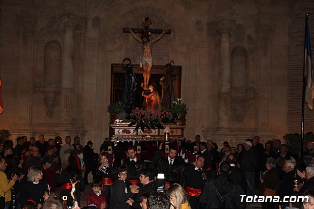 Traslados de los tronos a sus sedes tras la suspensin de la procesin del Santo Entierro 2019 - 87